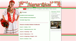 Desktop Screenshot of magyarrozsa.com